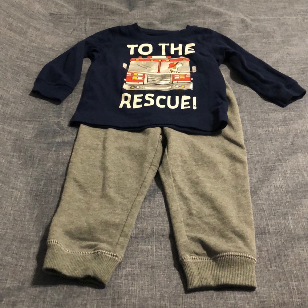 Carter’s fire truck set